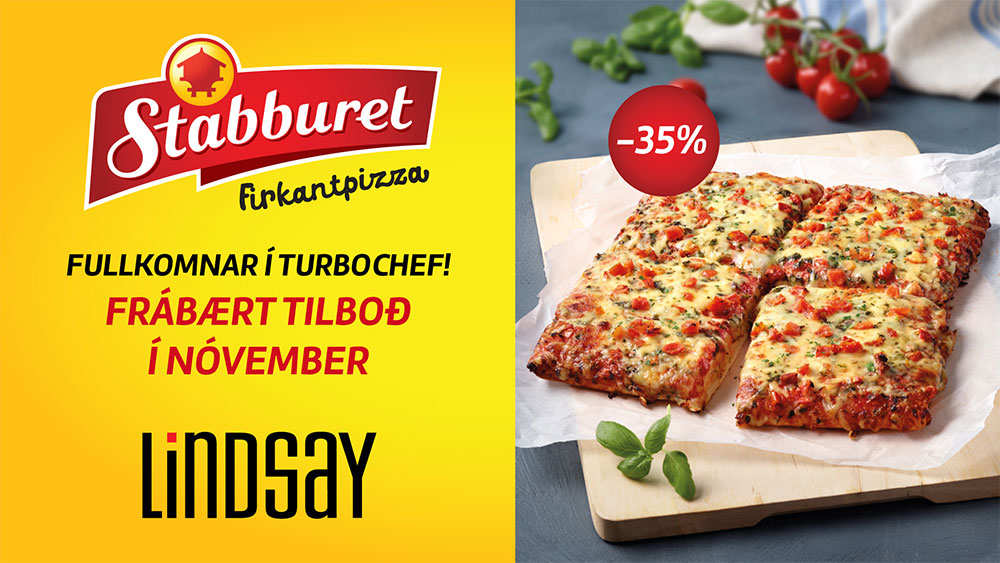 Tilboð á Stabburet pizzum fyrir stóreldhús