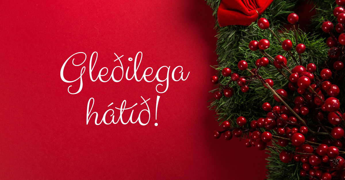 Gleðilega hátíð!