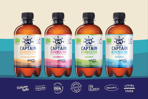 Captain Kombucha fer sigurför um Evrópu