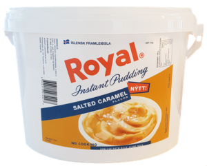Royal saltkaramellu búðingur 3 kg