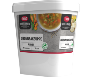 Toro Grænmetissúpa 10L 0,6kg 40sk duft (3)