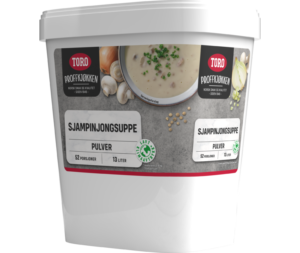 Toro Sveppa súpa  13L 1kg 52sk duft (3)