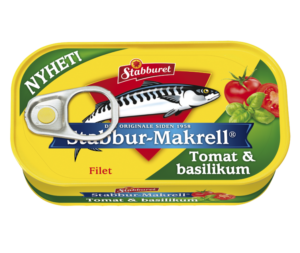Stabbur Makríll Tómat og basil 110gr. (X20)