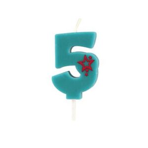 Númerakerti 5 ára (15)