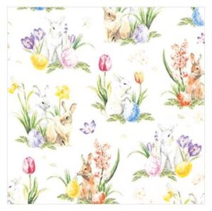 Servíettur World of easter 33x33 (12)