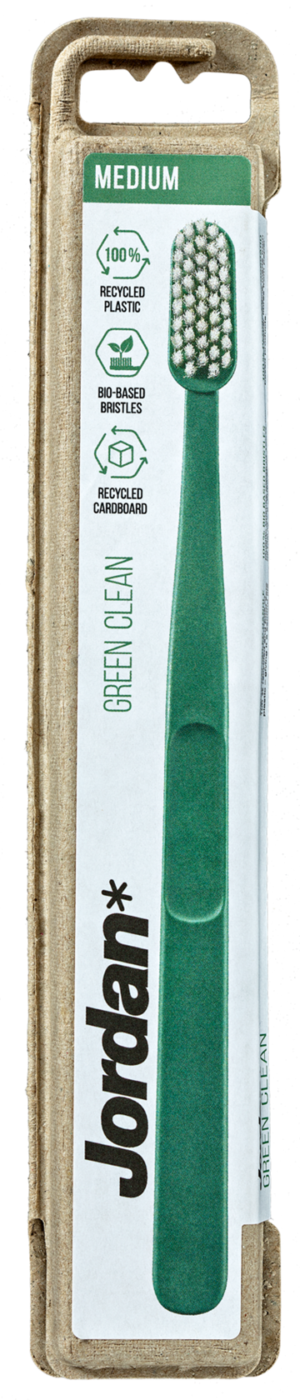 Jordan Green Clean Medium tannbursti (12)