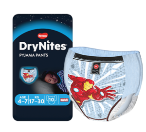 Huggies næturbleyjur Marvel 17-30 kg 10 stk (3)
