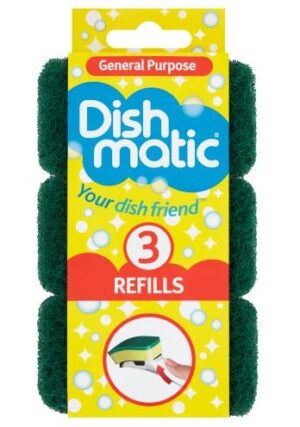 Dish matic Pun fylling svamp 3stk (18)