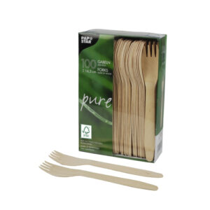 Pure trégafflar 100stk 16,5cm (10)