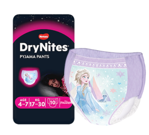 Huggies næturbleyjur Fairies 17-30 kg 10 stk (3)