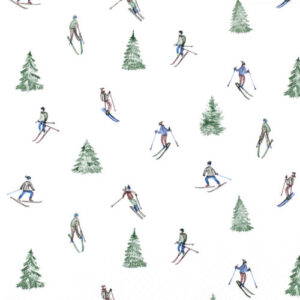 Servíettur Skiing 33x33 (12)