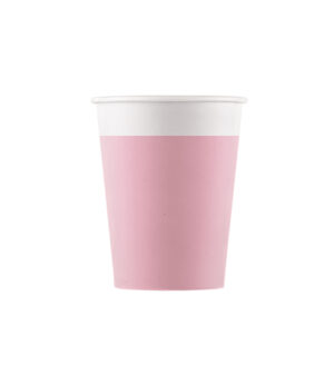 Pappaglös bleik 0,2L 8st (12)
