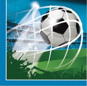 Fótboltaservíettur soccer fans 33x33 20st (12)