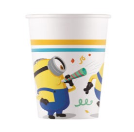Minions glös 200 ml  8stk (12)