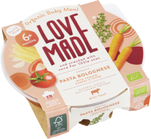 LoveMade barnamáltíð - Pasta Bolognese, 6+ mán (5)