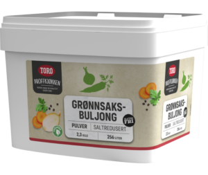Toro Grænmetiskraftur - Saltminni 256 L 2,3kg (2)