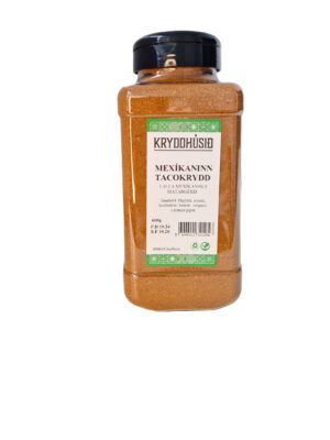 Mexíkaninn Tacokrydd 600g 1L staukur (9)