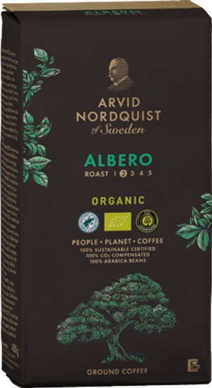 Arvid Kaffi Albero Lífrænt - malað 450g ( 12)