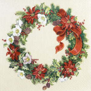 Serv.Christmas wreath 33x33 (12)