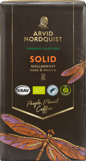 Arvid Kaffi Solid Lífrænt - malað 450g ( 12)