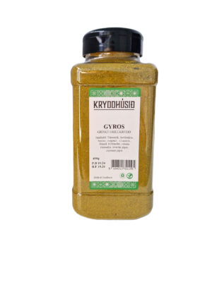 Gyros grillkrydd 450g 1L staukur (9)