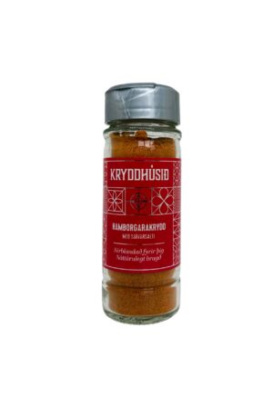 Hamborgarakrydd M/SJÁVARSALTI 50 gr (10)
