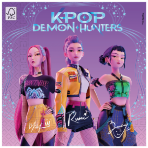 Servíettur K-Pop Demon Hunters 20stk 33x33 (12)